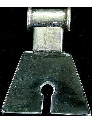 Crystal Keyhole Pendant