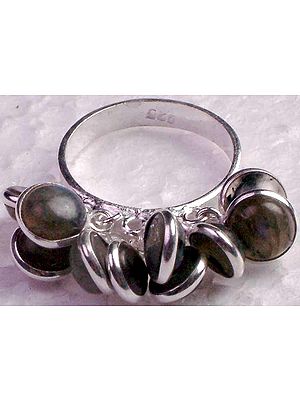 Labradorite Bezel Ring