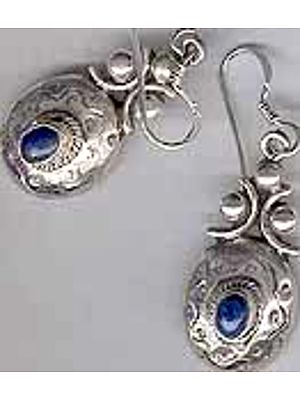 Lapis Ear Rings