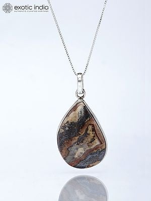 Pear Shape Jasper Pendant