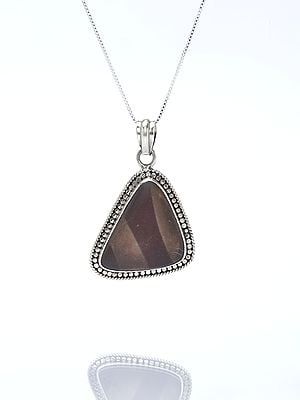 Sterling Silver Triangle Shape Pendant