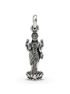 Standing Goddess Lakshmi Pendant