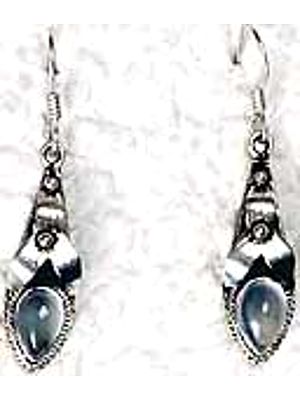 Moonstone Ear-Rings
