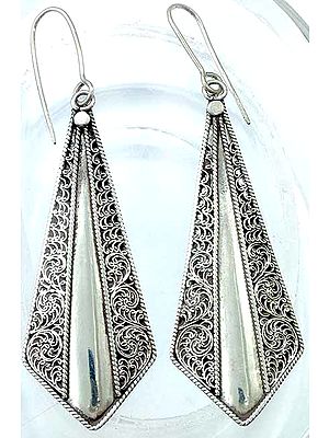 Mughal Earrings with Filigree