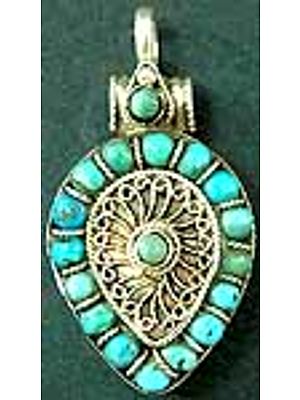 Paisley Filigree Pendant