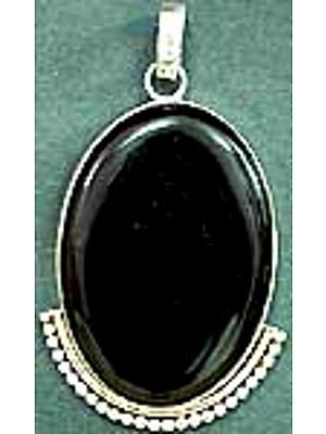 Pendant of Black Onyx