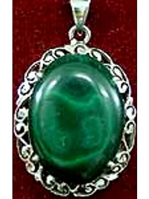 Pendant of Malachite