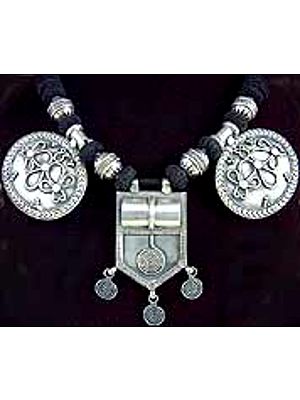 Ratangarhi Necklace with Black Tantric Cord