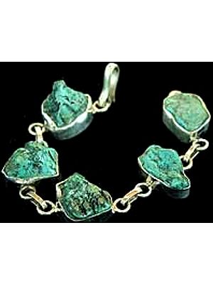 Raw Turquoise Bracelet