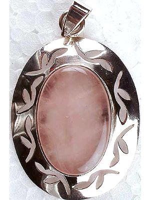 Rose Quartz Jaali Oval