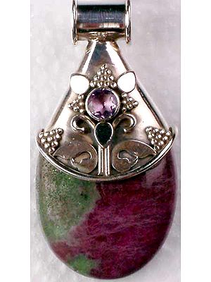 Ruby Zoisite Pendant