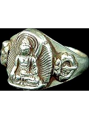 Shakyamuni Buddha in the Earth-Witness Gesture (Bhumisparsha)