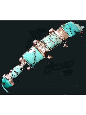 Square Turquoise Bracelet
