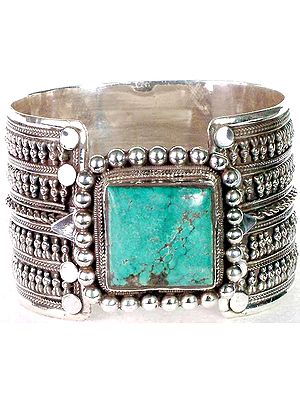 Square Turquoise Bracelet