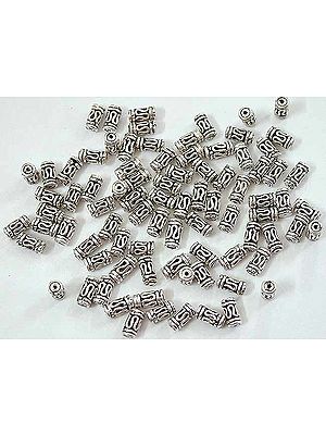 Sterling Filigree Cylinders