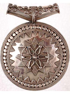 Sterling Filigree Shield