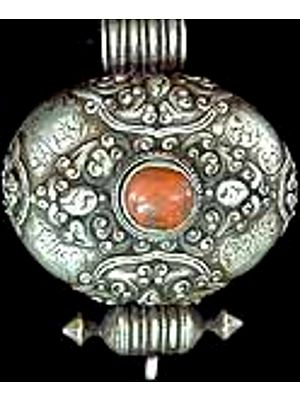 Sterling Silver Gau with Copper Base