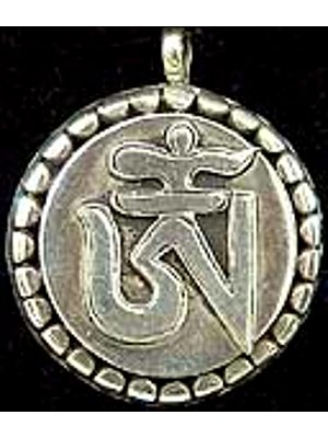 Tibetan Om Pendant