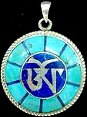 Tibetan Om Pendant