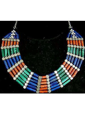 Tri-Color Necklace