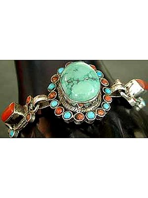 Turquoise Coral Bracelet