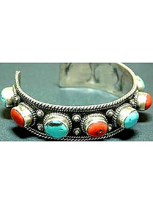 Turquoise Coral Bracelet