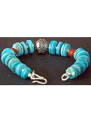 Turquoise Coral Bracelet