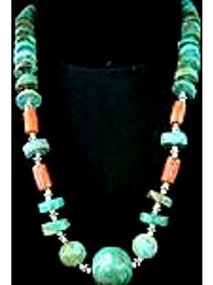 Turquoise Coral Necklace