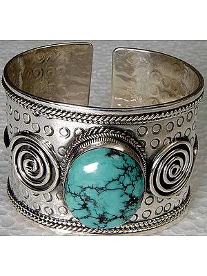 Turquoise Filigree Bracelet