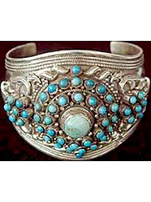 Turquoise Flower Bracelet