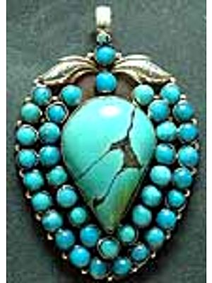Turquoise Mango Pendant