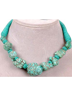 Turquoise Nugget Necklace