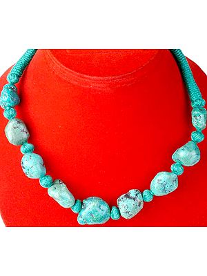 Turquoise Nugget Necklace