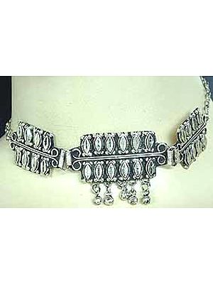 White Metal Choker
