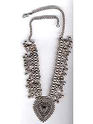 White Metal Necklace