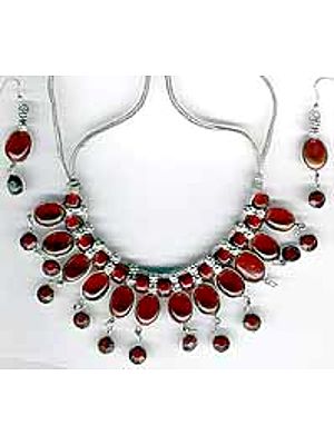 White Metal Necklace