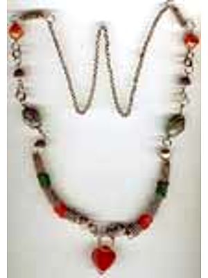 White Metal Necklace