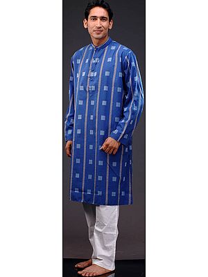 Royal Blue Kurta Pajama Set