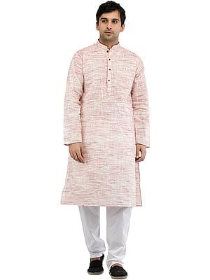 Pure Handspun Charkha Cotton Kurta Pajama