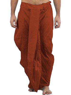 Ready to Wear Plain Silk Dhoti