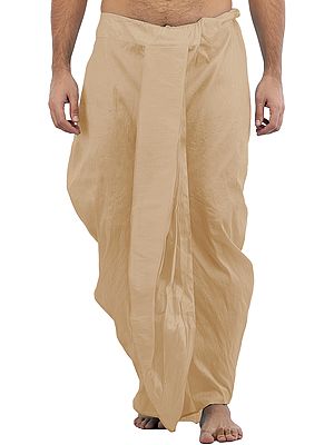 Ready to Wear Plain Silk Dhoti