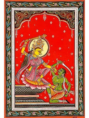 Bagalamukhi the Goddess who seizes the Tongue (Ten Mahavidya Series)
