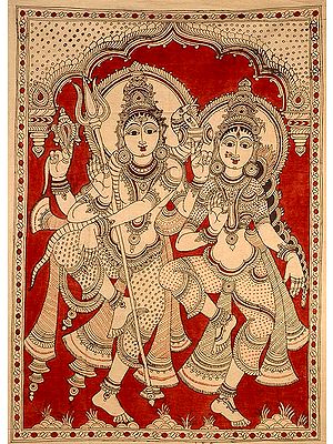 Dancing Shiva Parvati