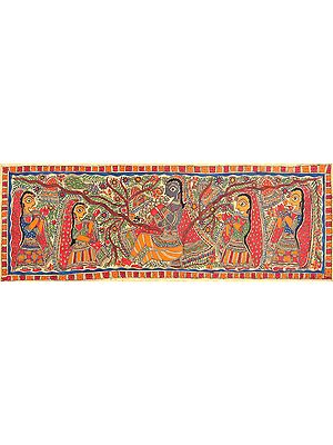 Lord Krishna with Gopis