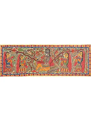 Lord Krishna with Gopis