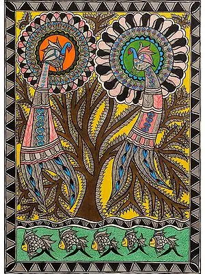 Peocock and Peahen