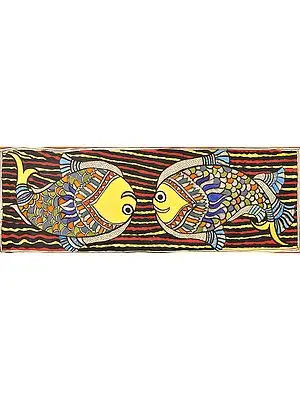 Two Fishes in a River