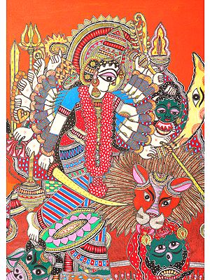 The Warrior Goddess  - Durga