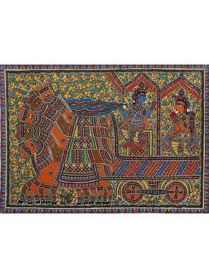 Gita Upadesha by Krishna to Arjuna