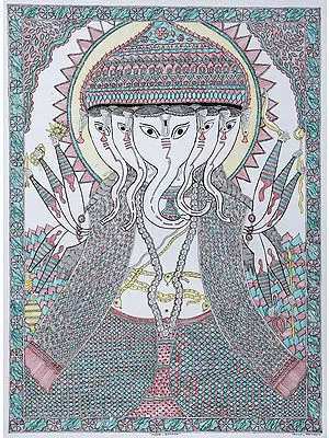 Five Headed Maha Ganesha